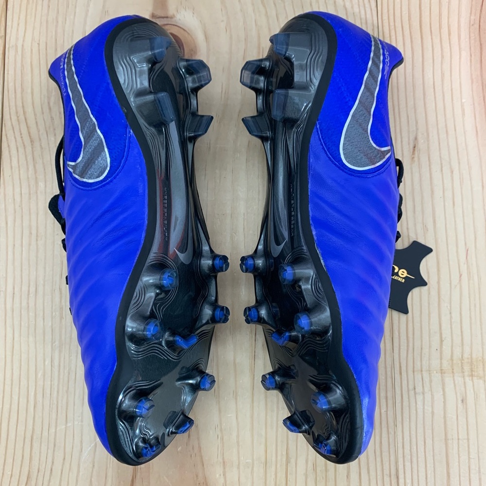 Nike Tiempo Legend 7 Elite FG Soccer Cleats Blue - Picture 6 of 8
